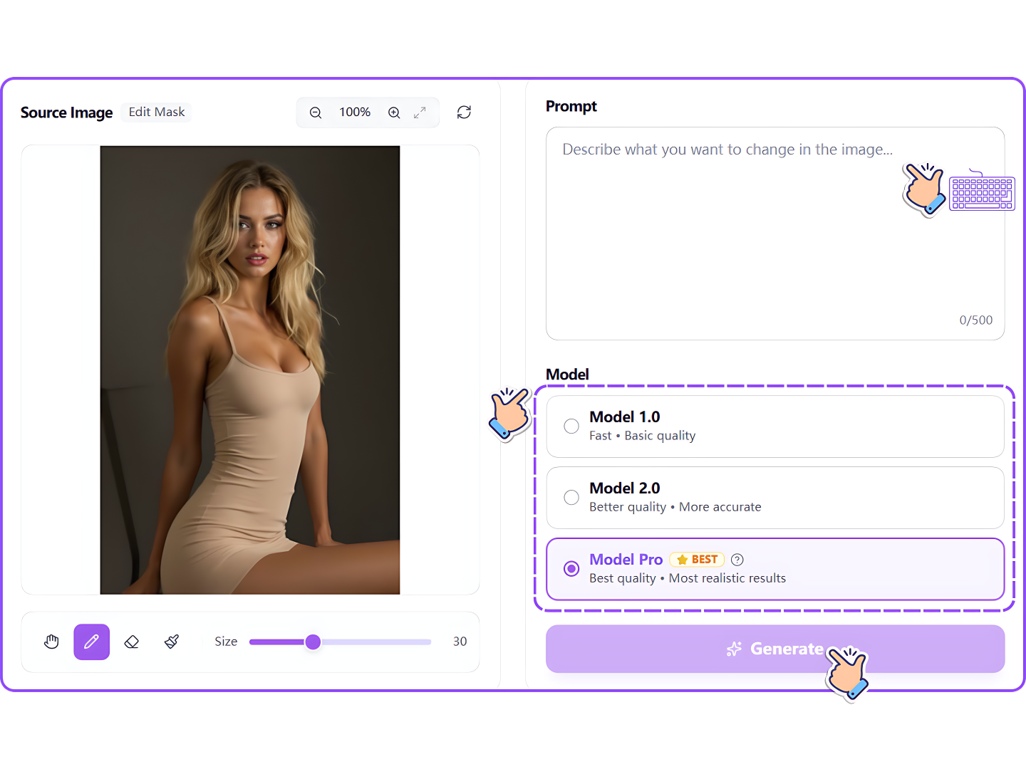 How to Remove Clothes from a Photo in Three Simple Steps