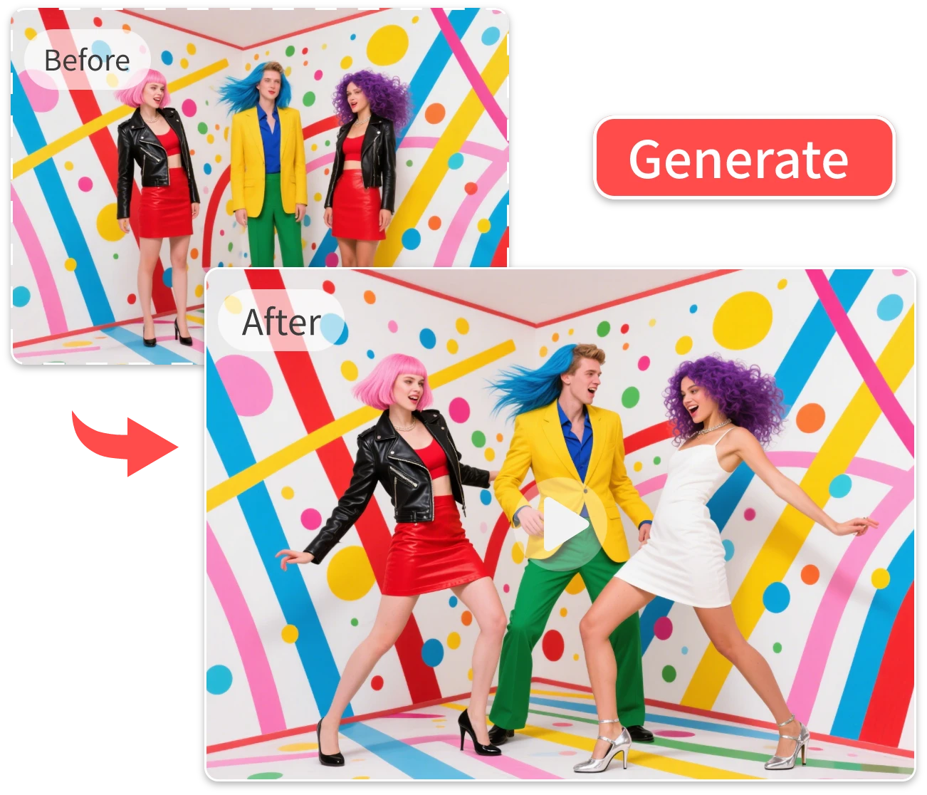 Send Fun Greetings with Personalized AI Dance Generator