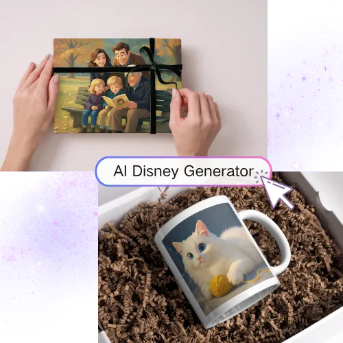 Disney AI Filter for Personalized Gifts and Custom Prints