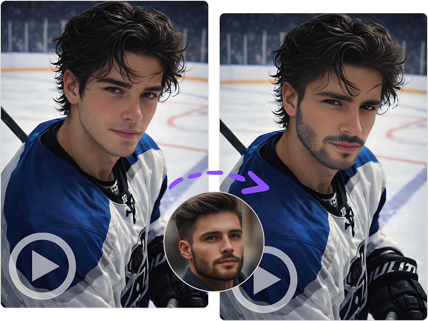 Advanced AI Face Swap Engine