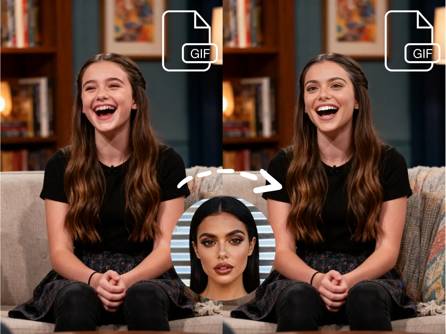 gifs face swap