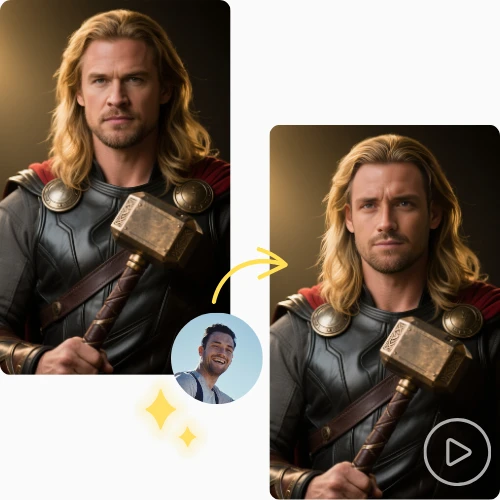 Video AI Head Swap Online