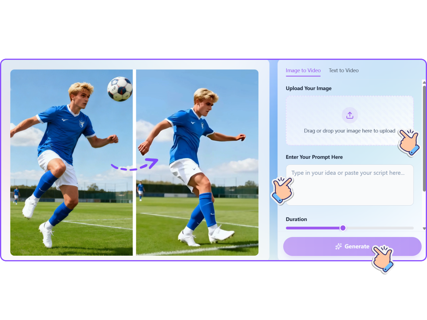 How to Use the AI Image to Video Generator in 3 Simple Steps
