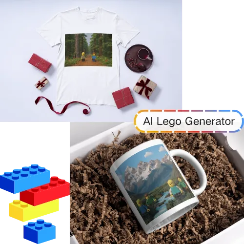 AI Lego Generator for Posters And Personalized Gifts