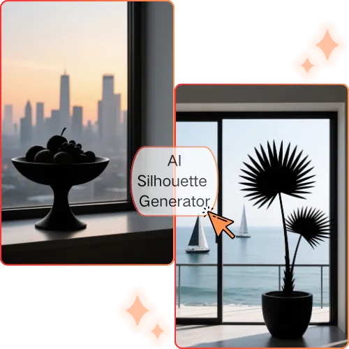 Artistic Expression And Illustration with AI Silhouette Maker