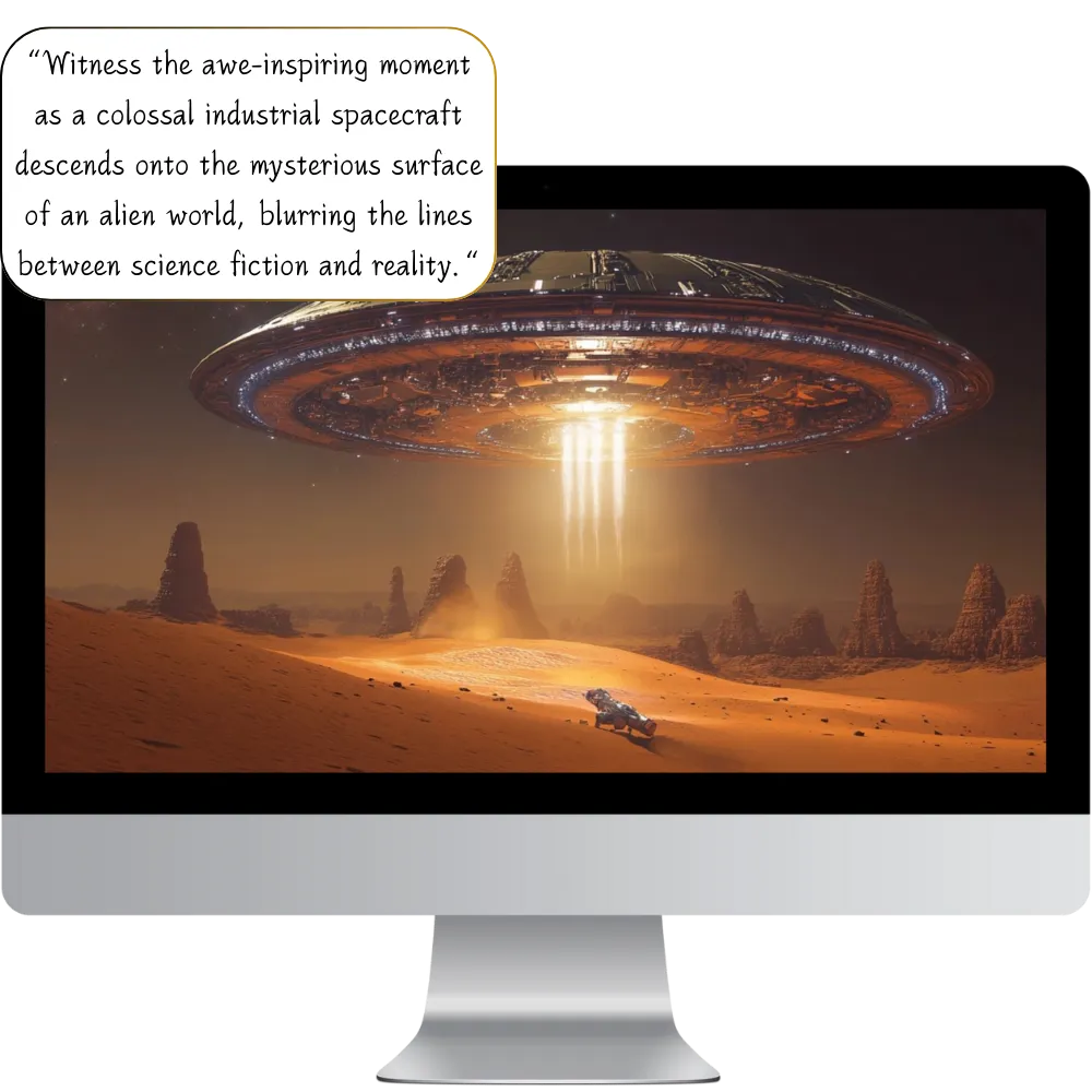 Storytelling and Sci-Fi Writing with Image to Prompt