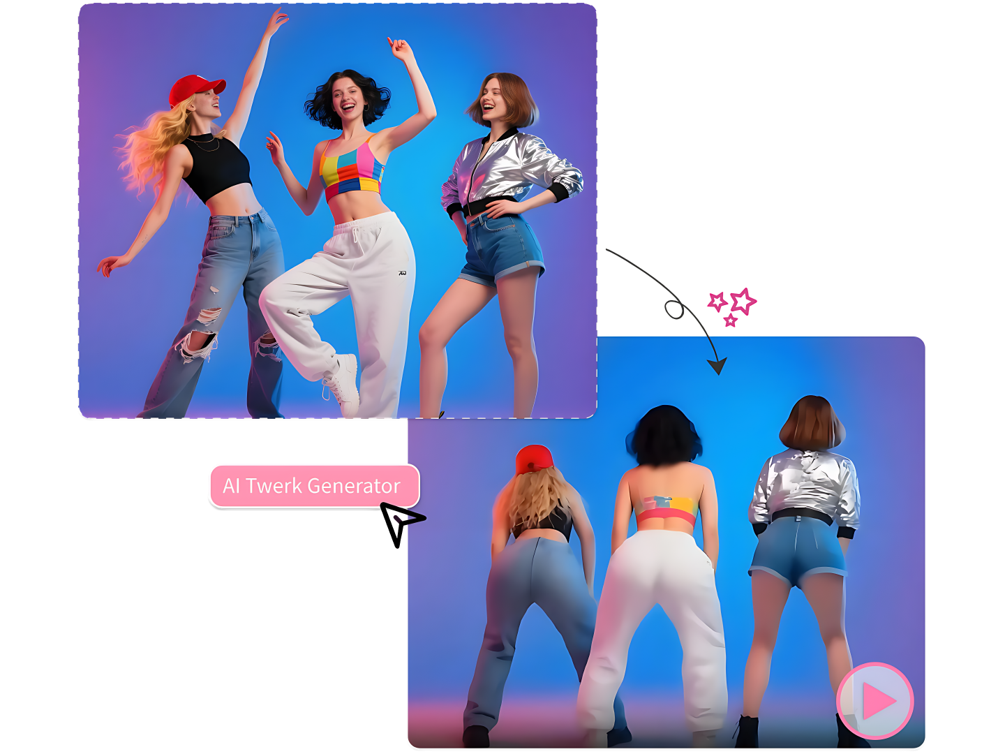 AI Twerk Generator - Create Fun Twerk Video from Any Photos