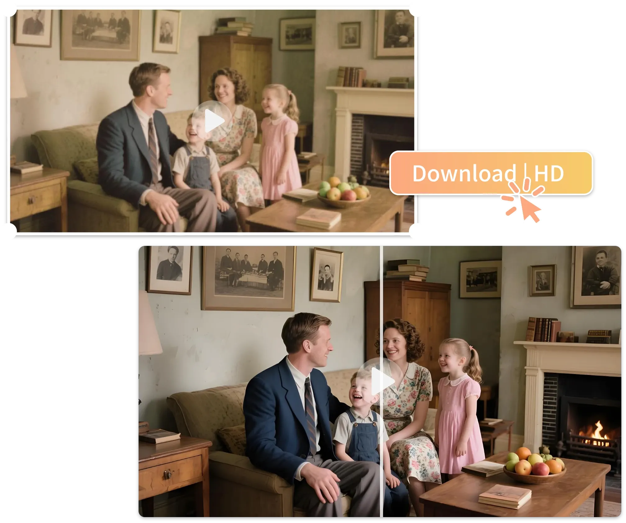Restore Old Family Videos