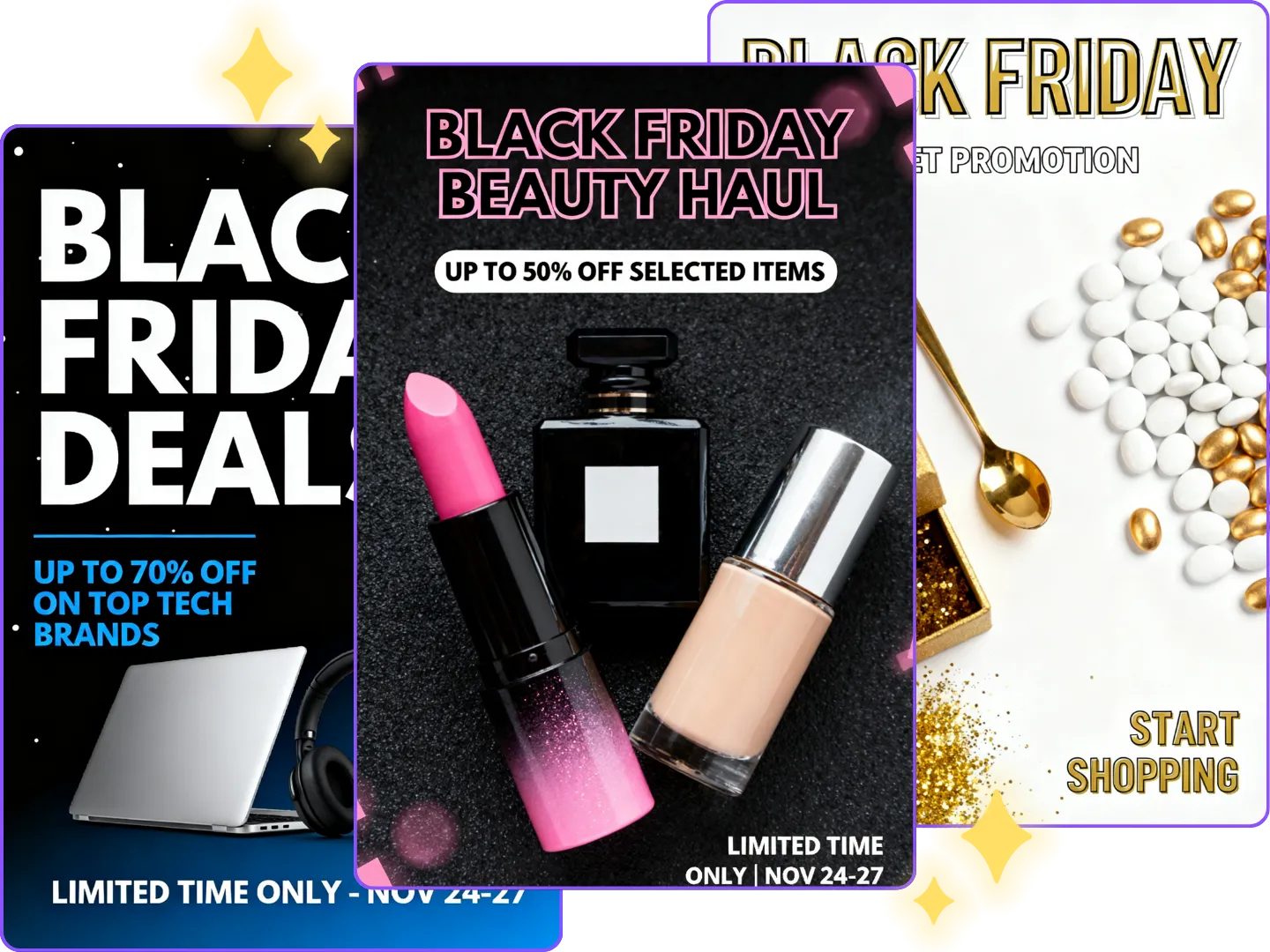 Black Friday AI: Create Stunning Black Friday Posters in Seconds