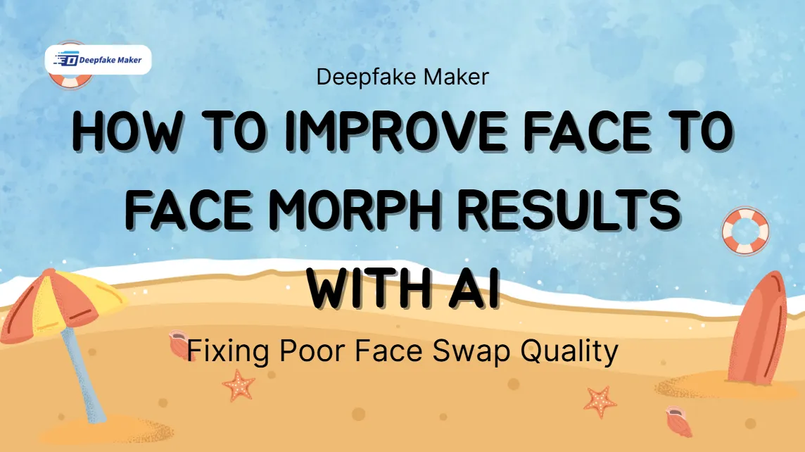 How to Fix Bad Face to Face Morph Results with AI