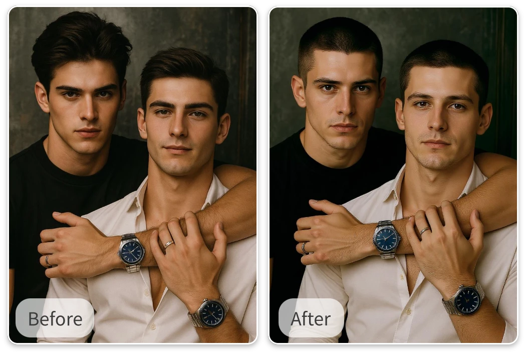 Use the Buzz Cut Filter to Navigate Hair Loss Confidently