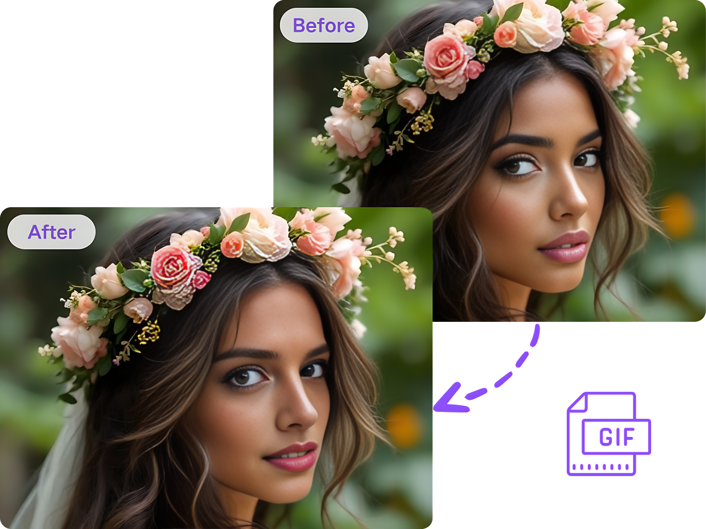 Deepfake AI GIF Face Swap for Animated Moments