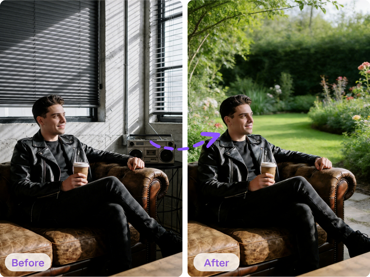 Using AI Photo Editor by Deepfake AI to Adjust the Details