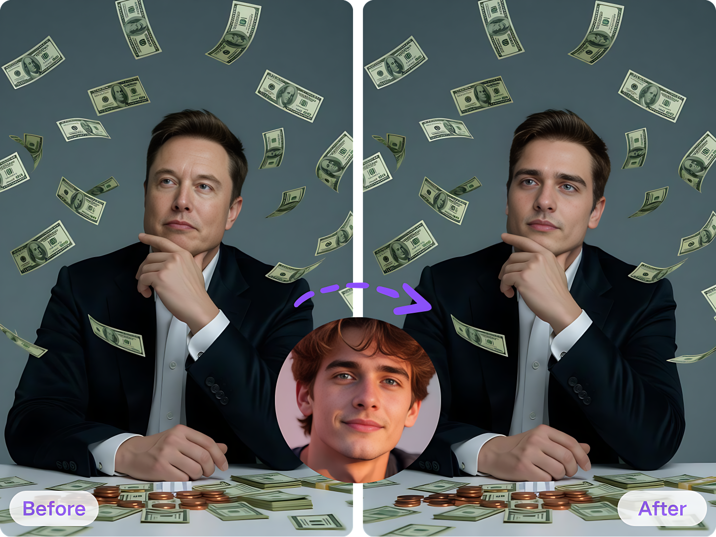 Create Meme Templates Using Deepfake Celebrity