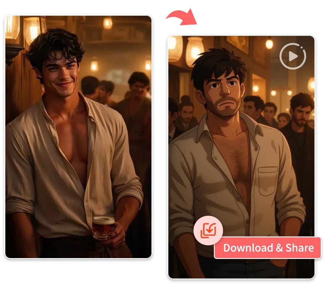 Create Personalized Ghibli-Themed Birthday Cards