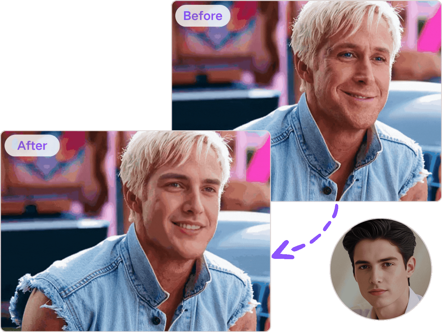 Create Viral Social Media GIFs with Free AI GIF Face Swap