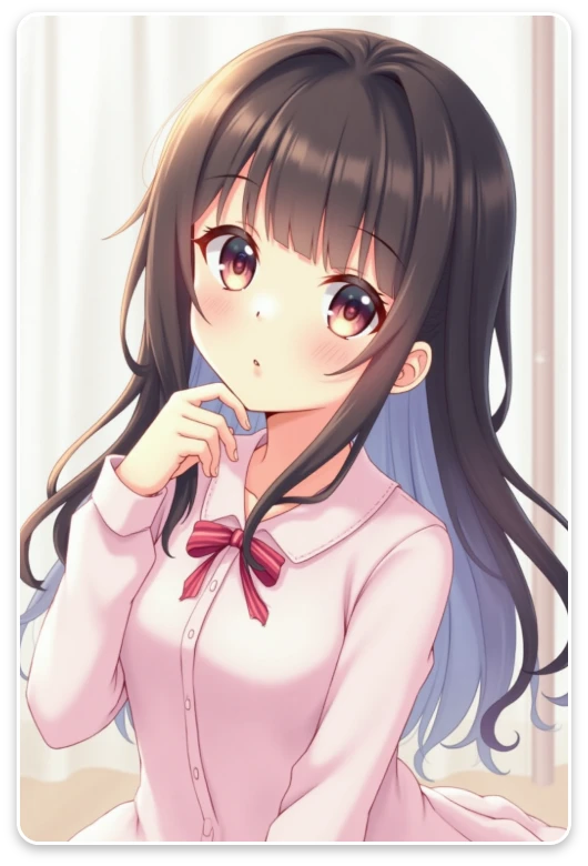 Anime-style girl
