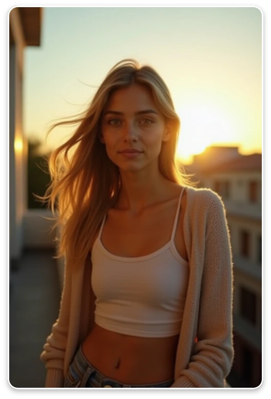 Realistic Young Girl