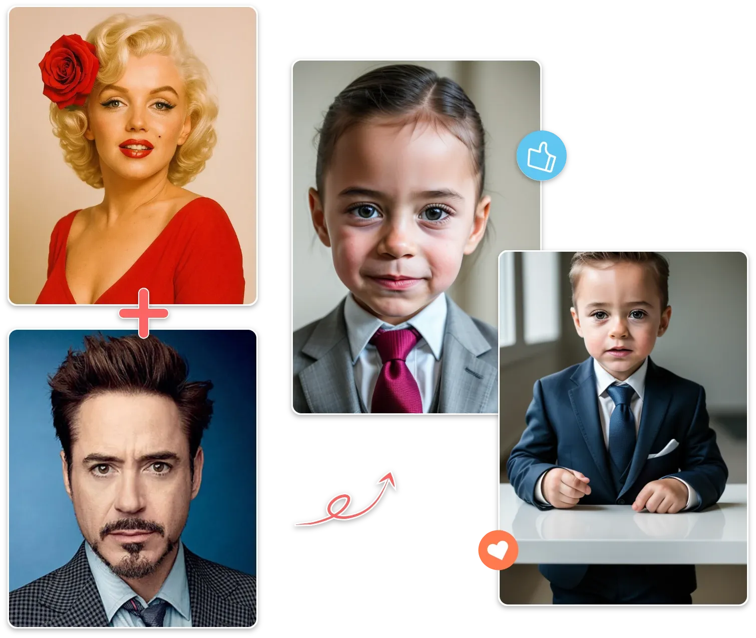 Predict Your Celebrity Baby with AI Baby Generator
