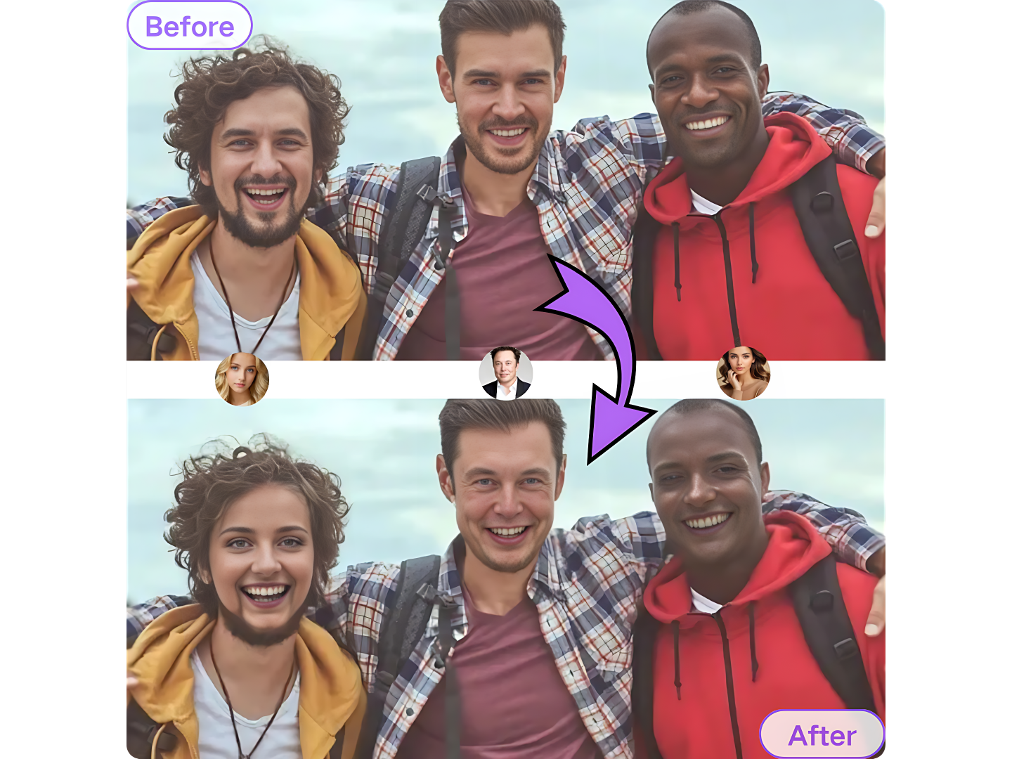 Prank Your Friends with Multiple Face Swap AI