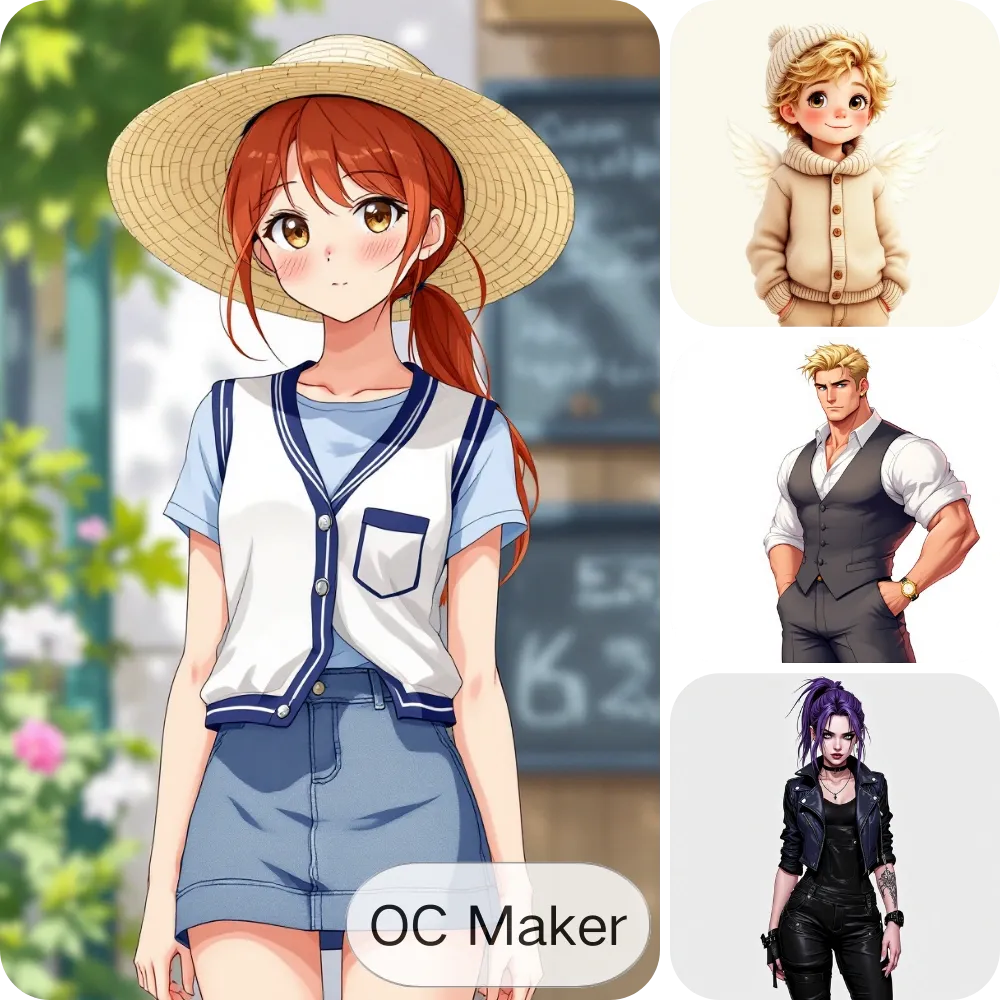OC Maker: Create Your Own Original Character with AI