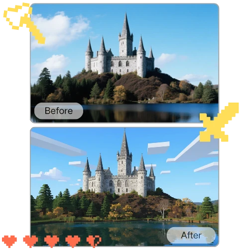 Photo to Minecraft: Transform Any Image into Minecraft Blocks