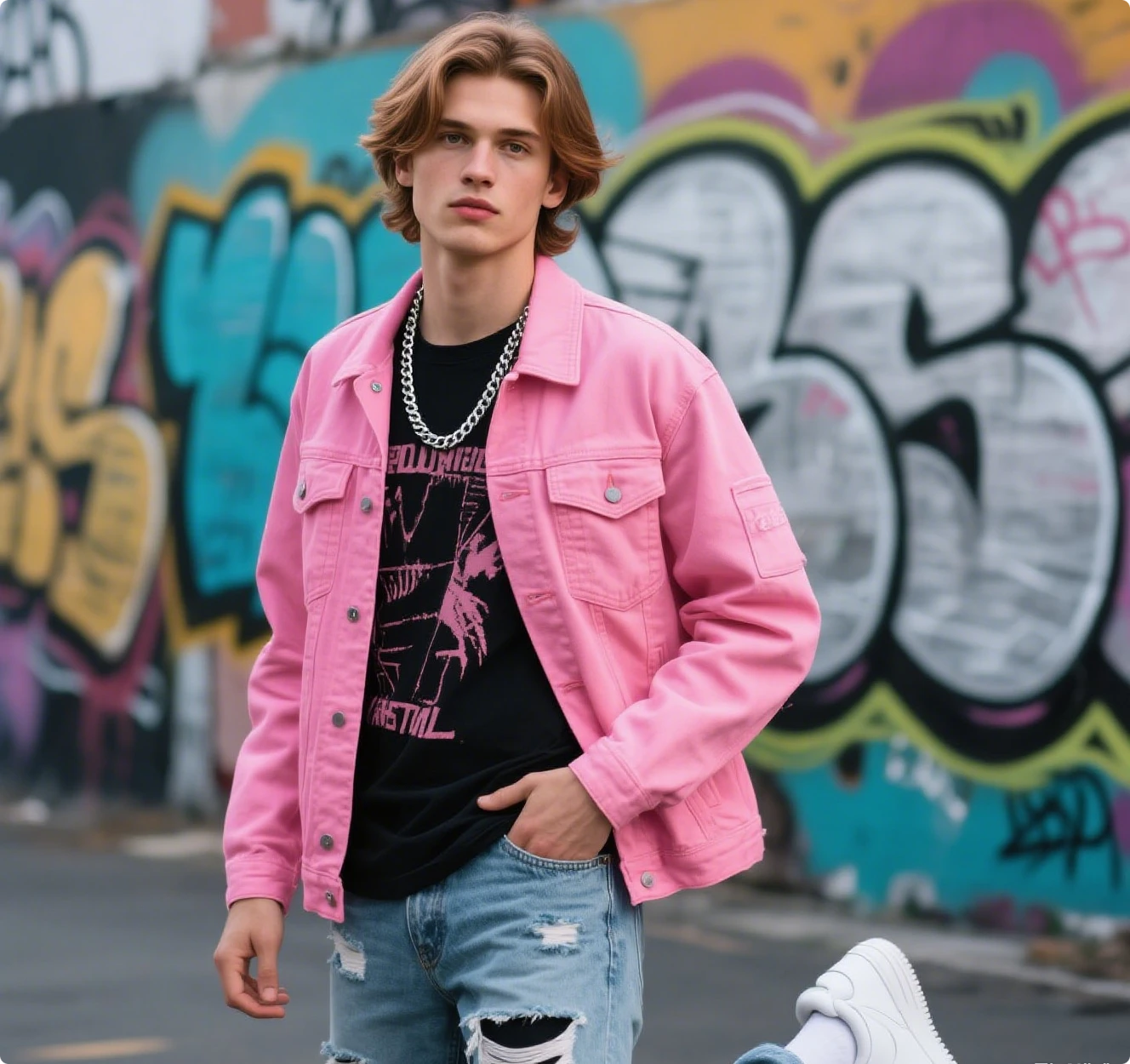 Pink Jacket