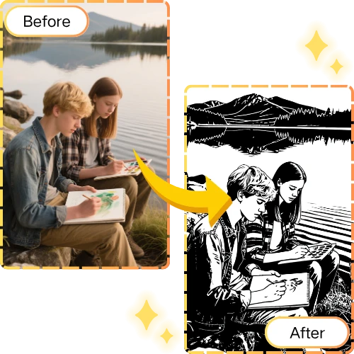 Stencil Maker for Creative School Projects and Visual Learning