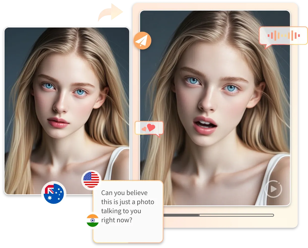 Bring Your Photos to Life with AI Talking Photo Generator