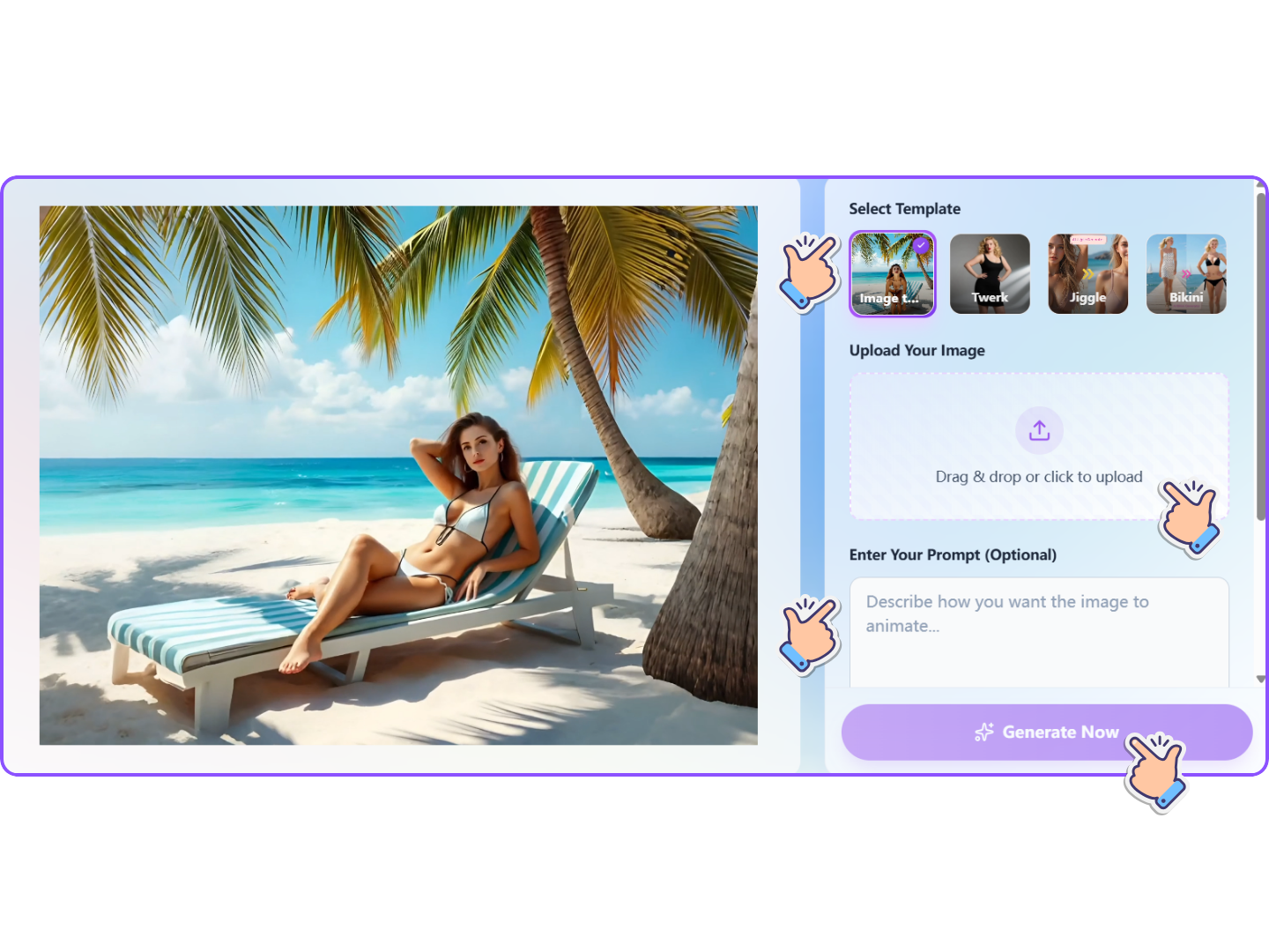 How to Use AI NSFW Video Generator in 3 Simple Steps
