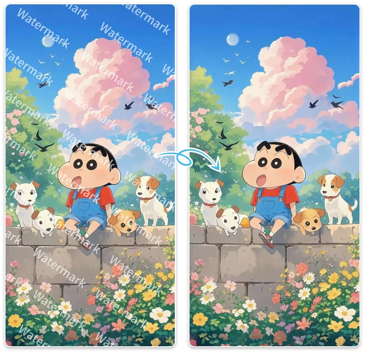 Prepare Product Photos by Removing Watermarks from Listings