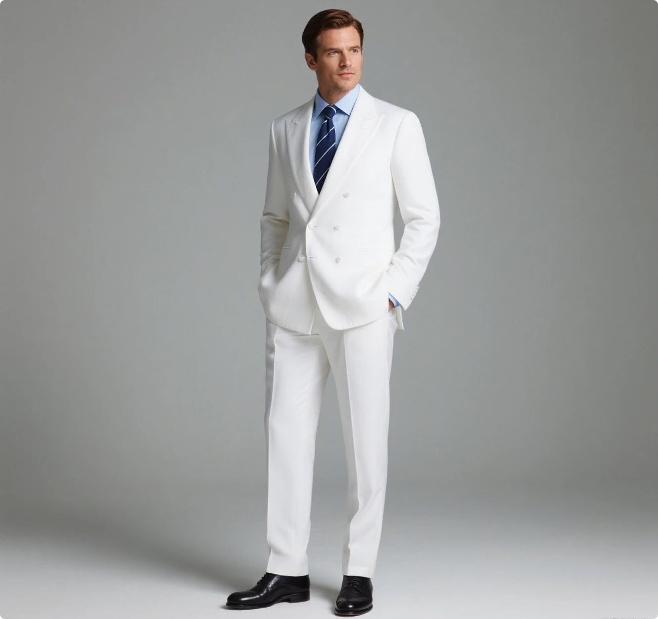 White suit