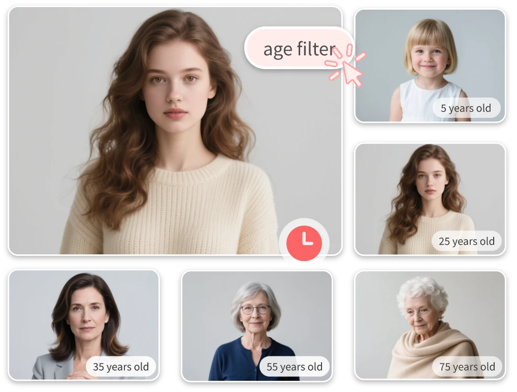 AI Filter before and after preview