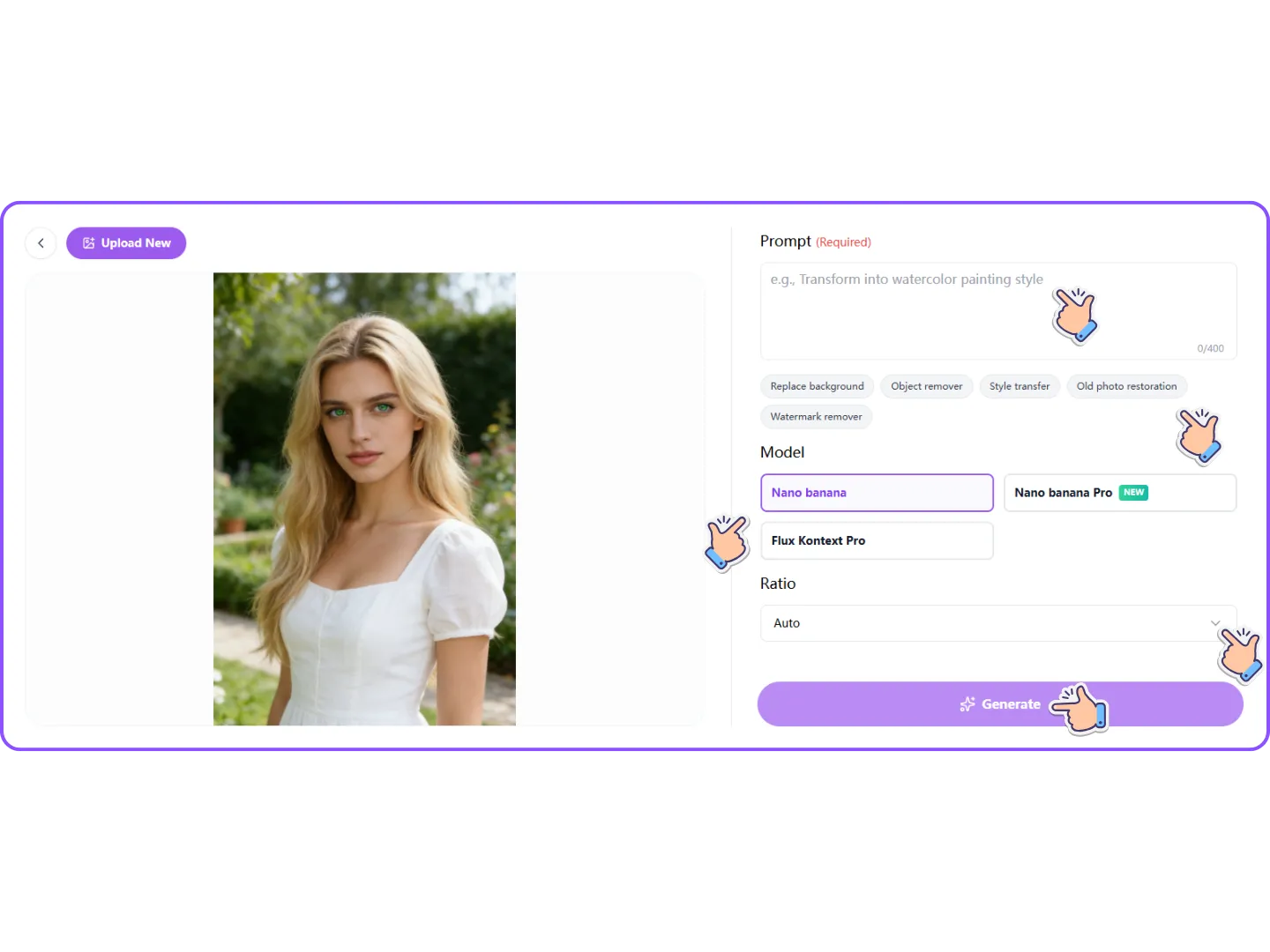 How to Use AI Photo Editor in 3 Simple Steps