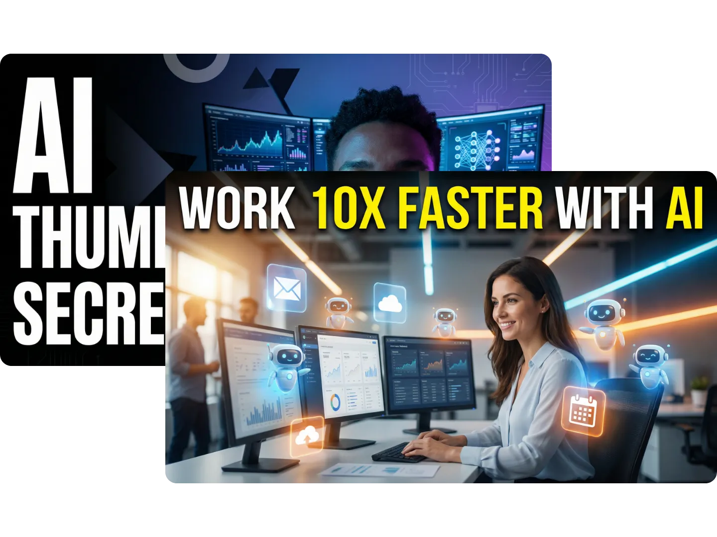 Premium-Looking AI Thumbnail Creator for Courses and Webinars