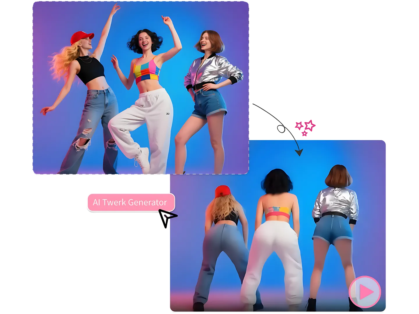 AI Twerk Generator - Create Fun Twerk Video from Any Photos