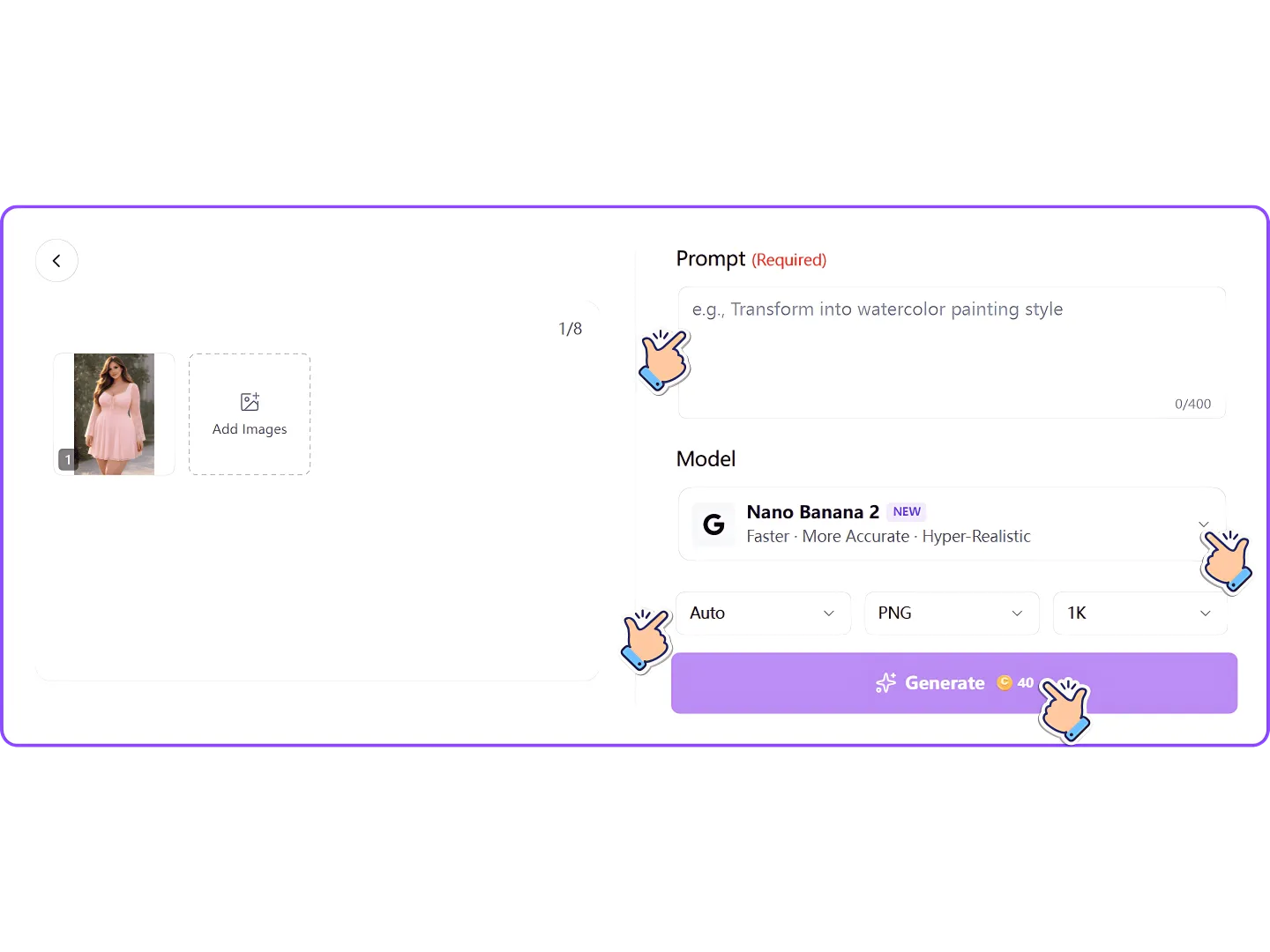 How to Use This AI Body Editor in Three Simple Steps?