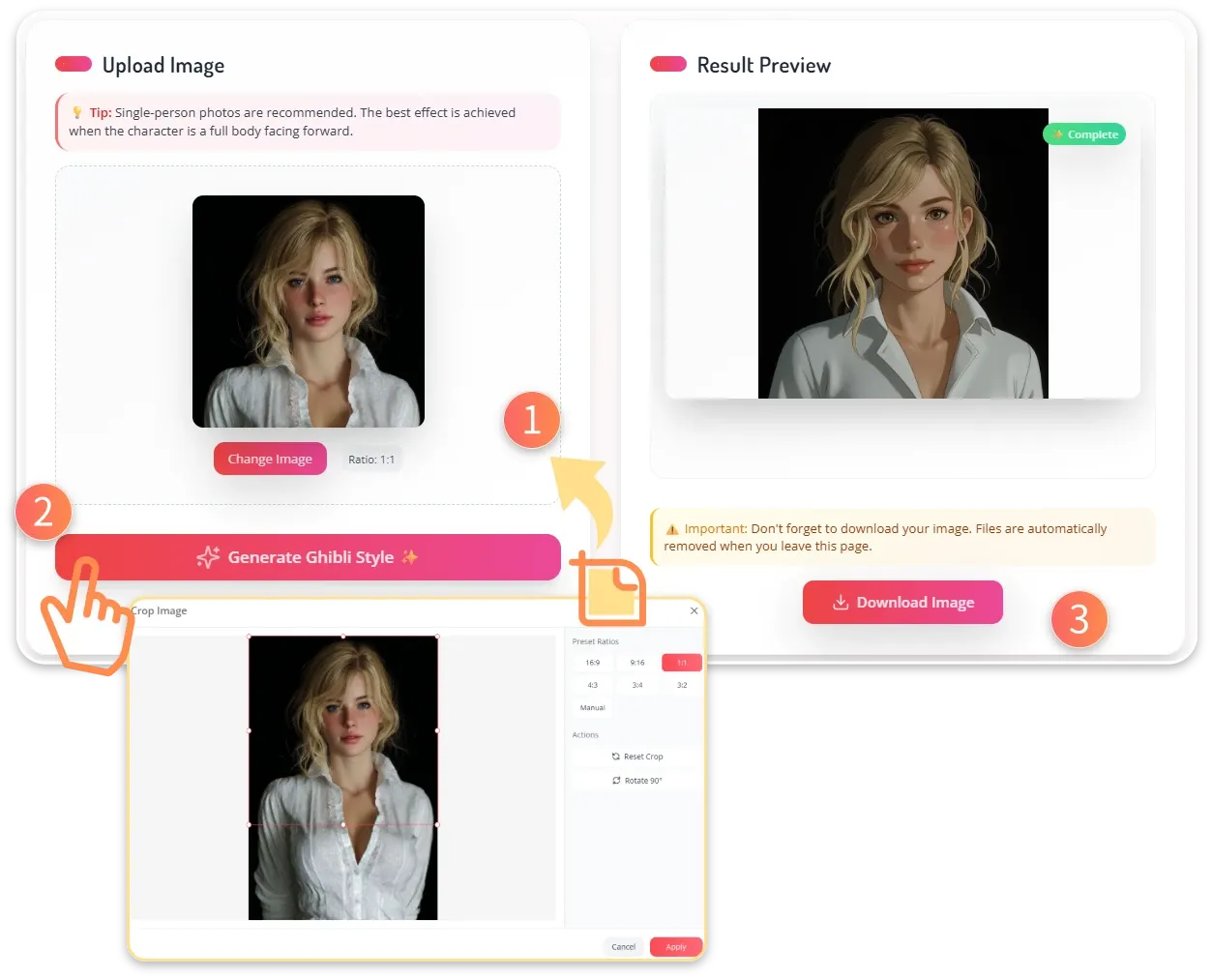 Step-by-Step Guide: How to Use the Ghibli Filter in 3 Steps