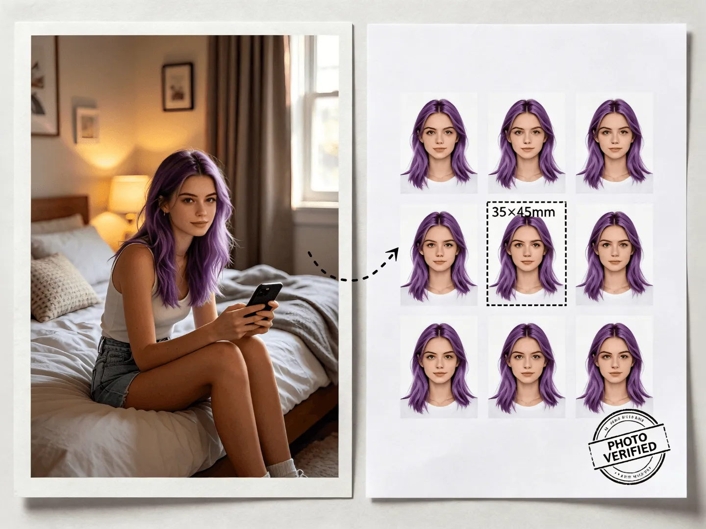 What Is a Passport Size Photo Maker