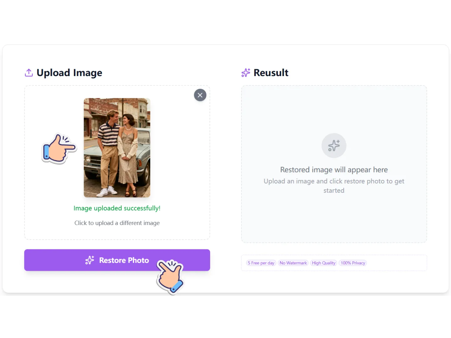 How to Use Photo Restoration in 3 Simple Steps