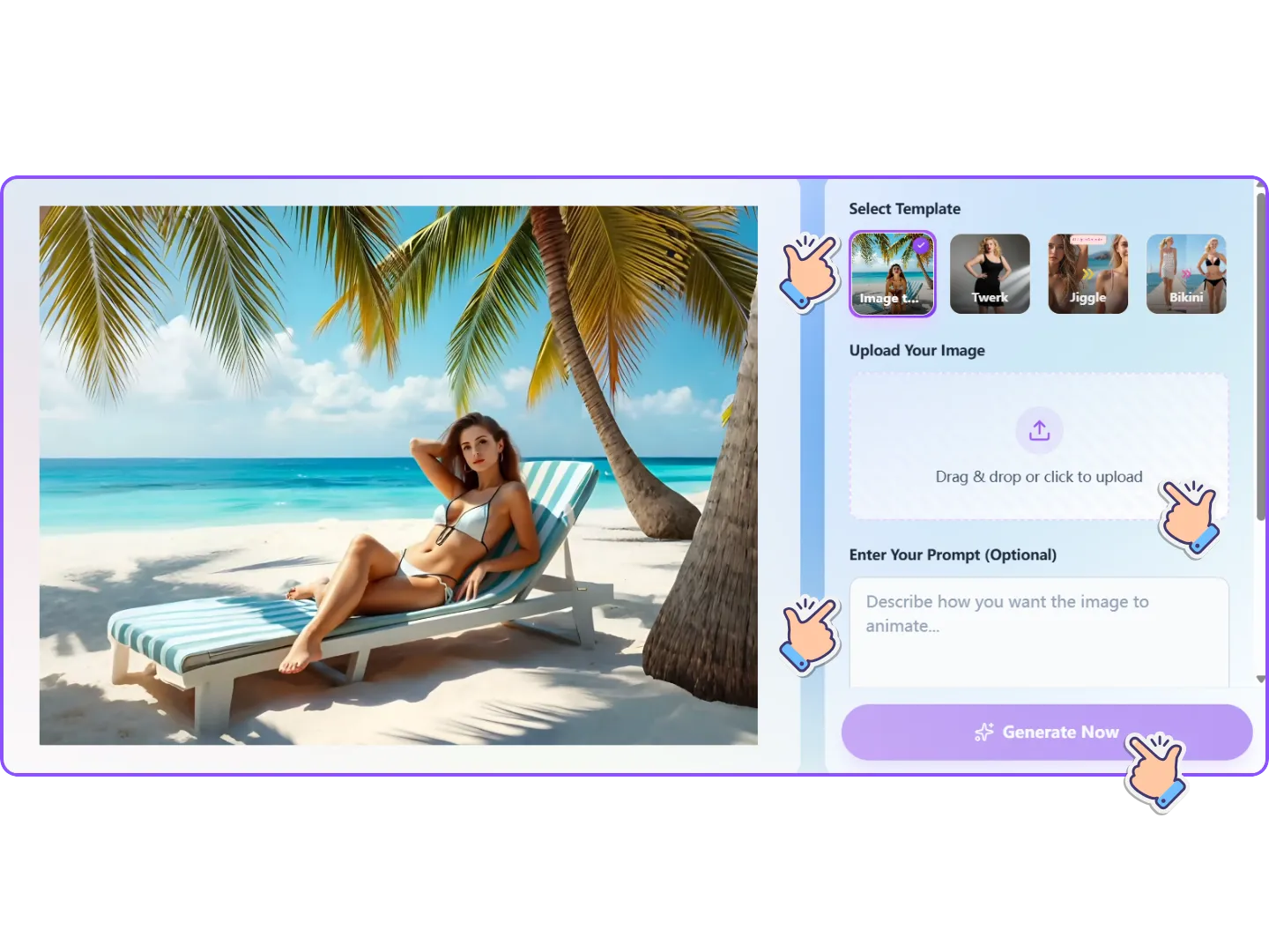 How to Use AI NSFW Video Generator in 3 Simple Steps