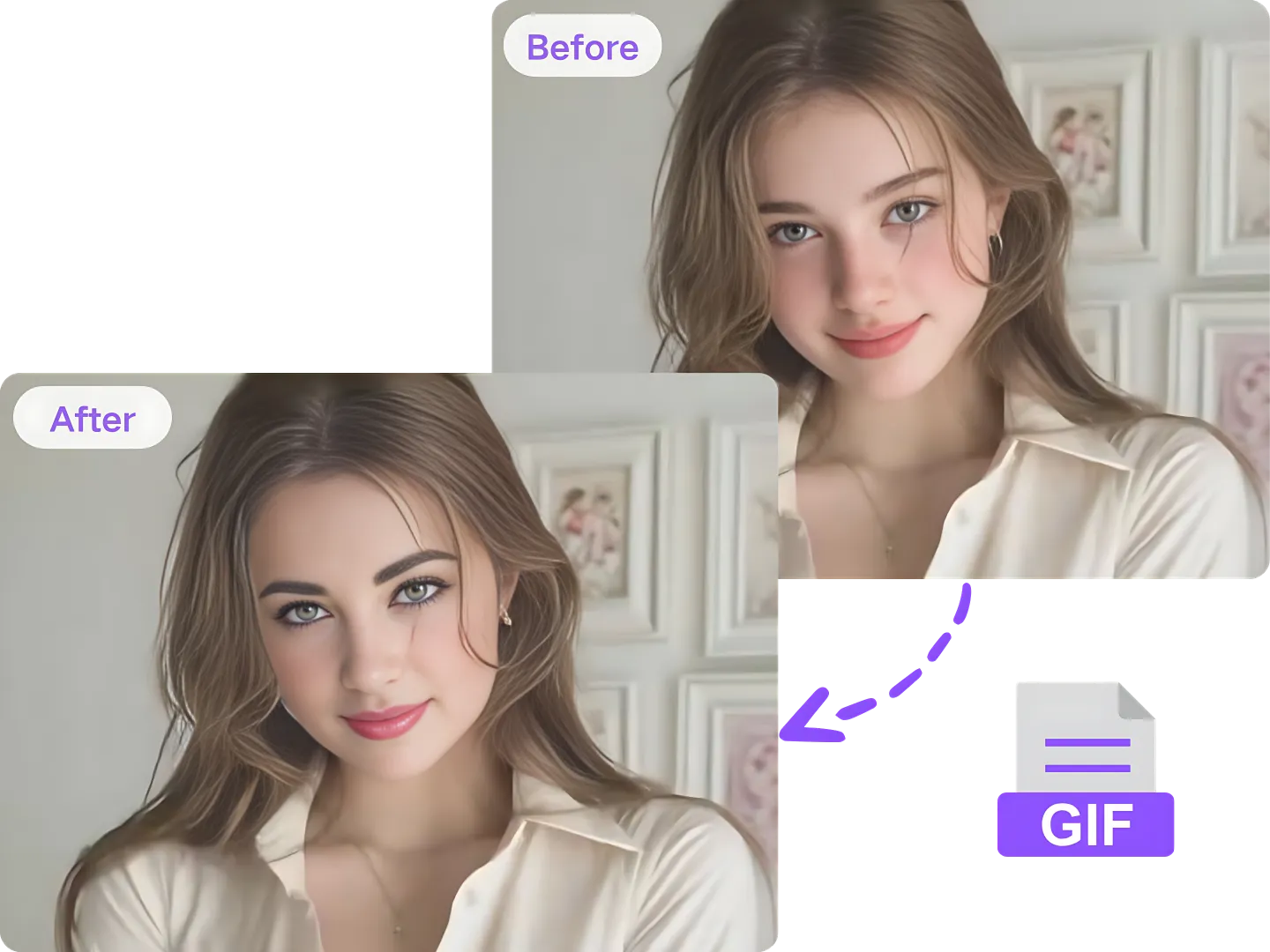 تبديل الوجه في GIF بالذكاء الاصطناعي