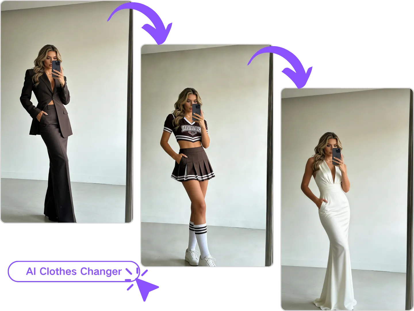 Social Media Content Creation with Change Clothes AI