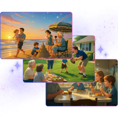 AI Disney for Family Memories and Keepsakes