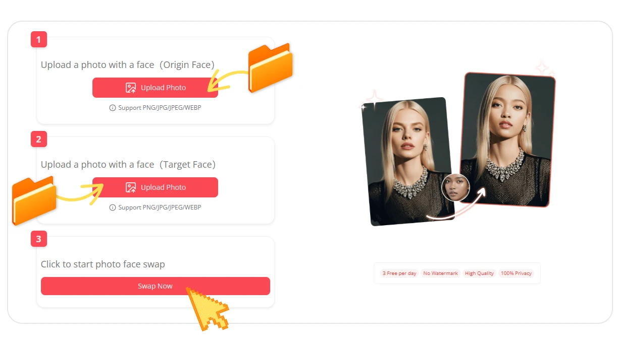 How to Use AI Head Swap Online in 3 Easy Steps