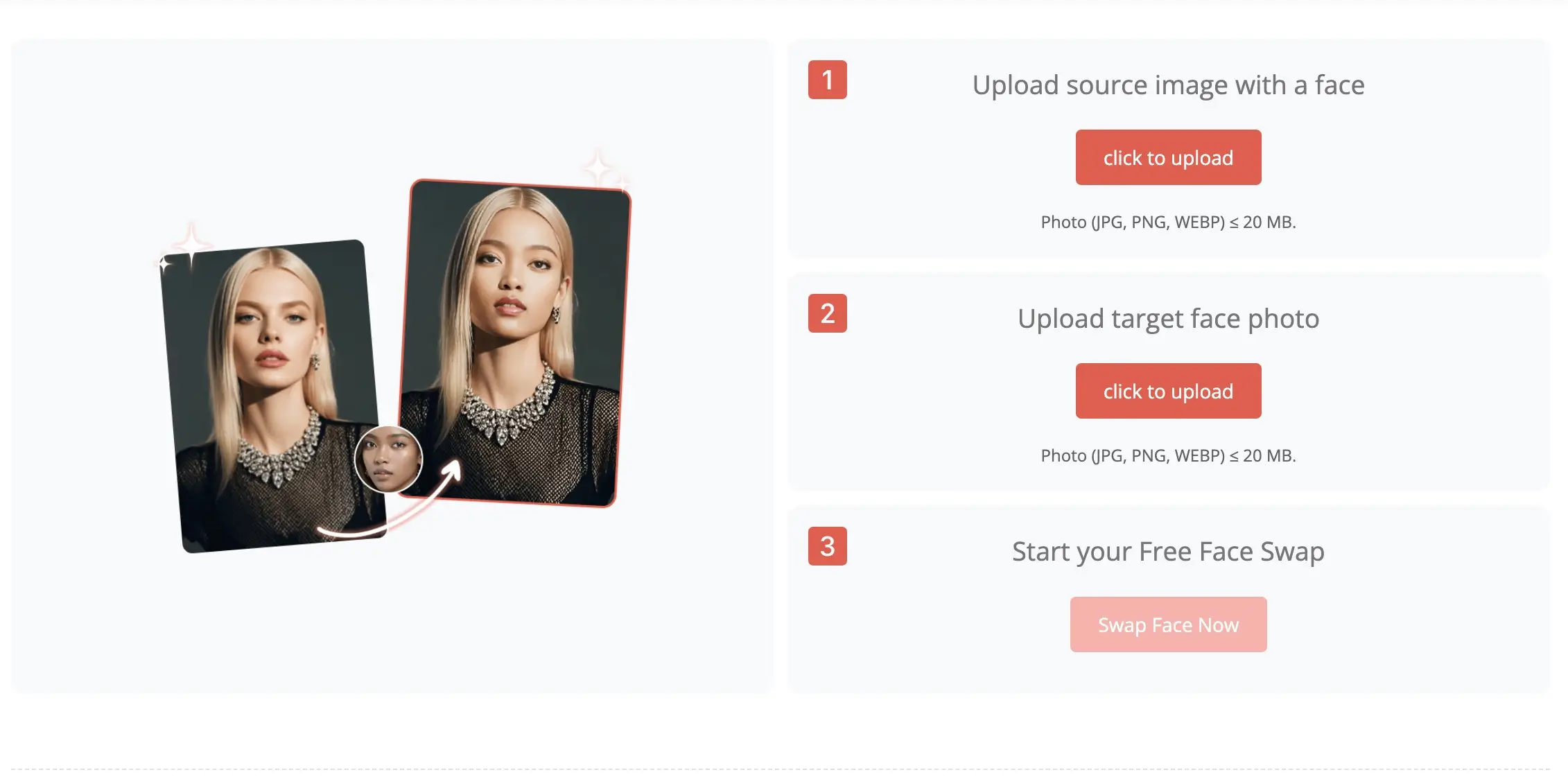 Easy steps to Morph Faces