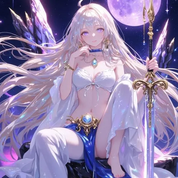 Magic Anime Girl
