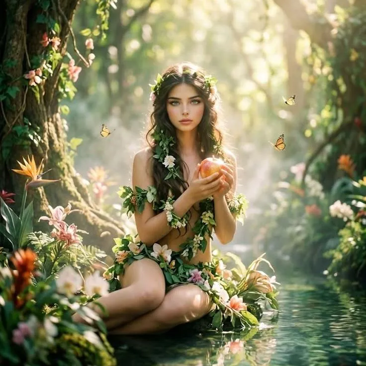 Woman in The Forest