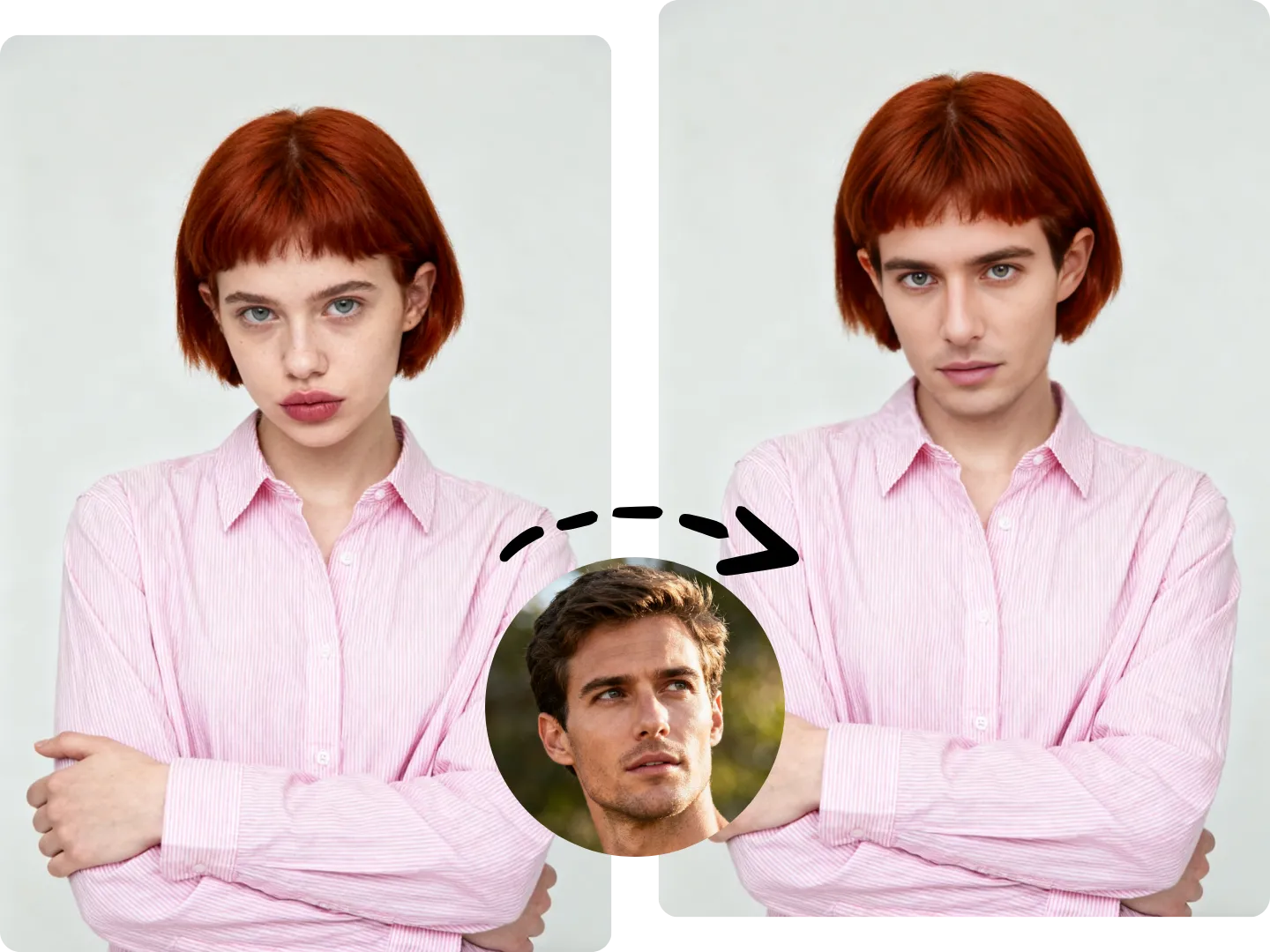 Gender Swaps with AI