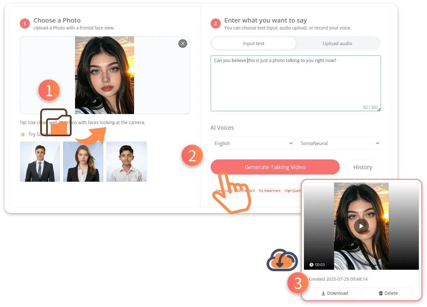 How to Create a Talking Photo